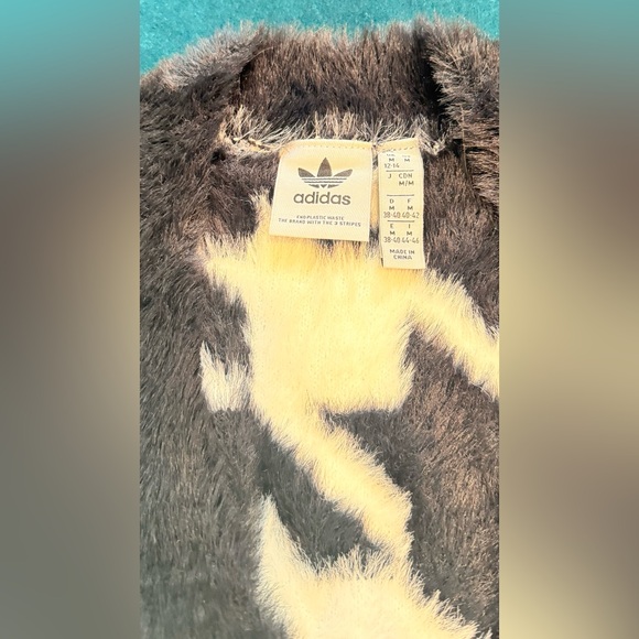 adidas originals women Houndstooth Vest size M - Picture 4 of 5